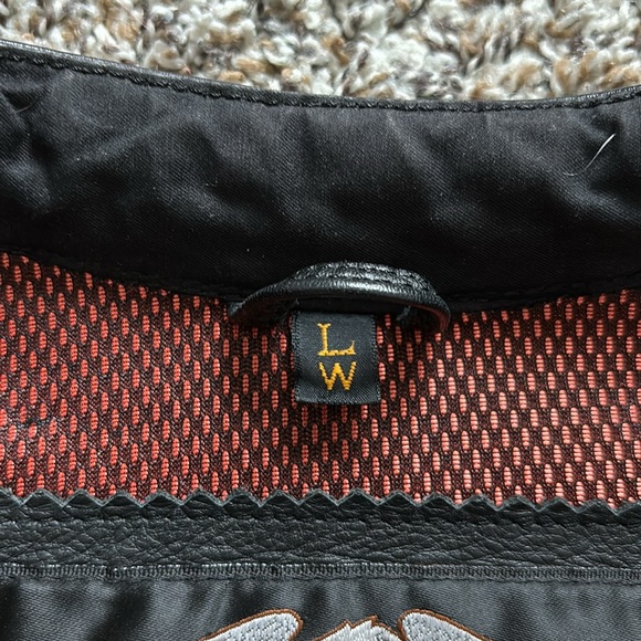 Vintage Harley-Davidson women’s leather jacket  L large - Picture 15 of 16